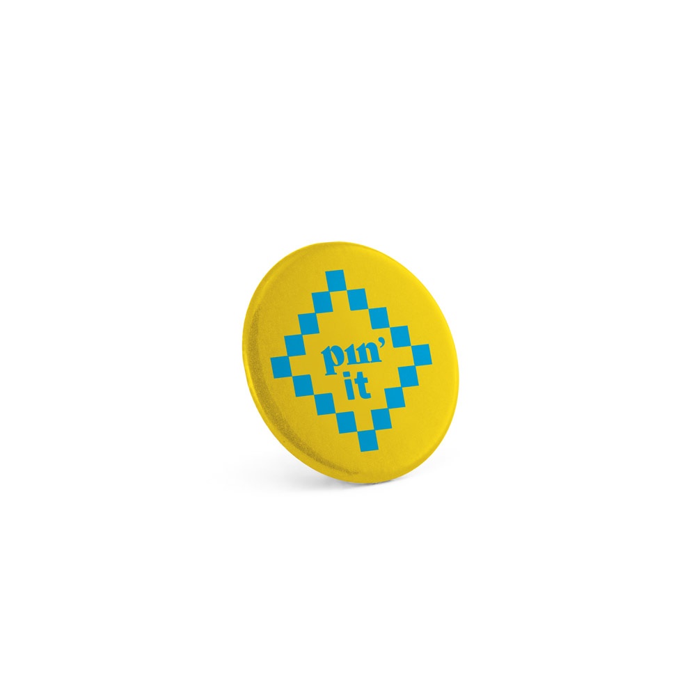 Button P'IN 3. Button pin badge