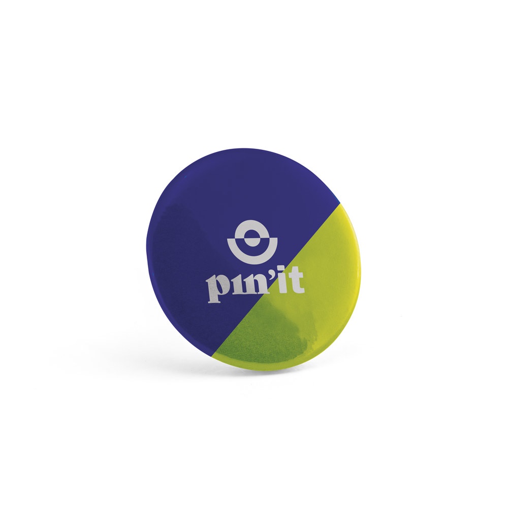 Button P'IN 6. Button pin badge