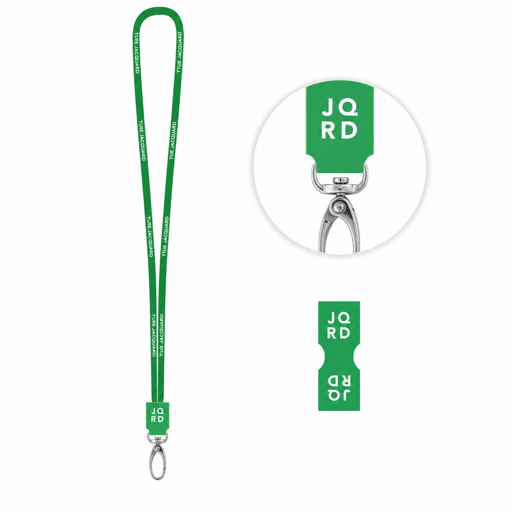 Printed sample of Lanyard TUBE JACQUARD Long (Ø 7 mm)