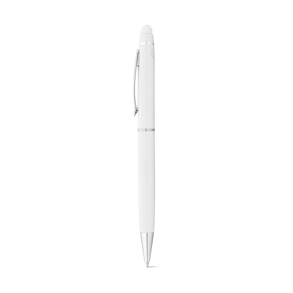 JULIE. Ball pen in recycled aluminum (100% rAL) with touch tip