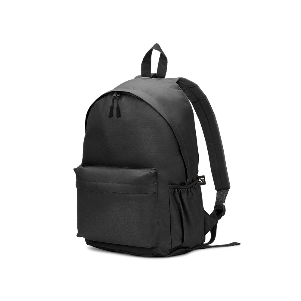 ROSARIO. Classic backpack with a timeless design in 600D recycled polyester