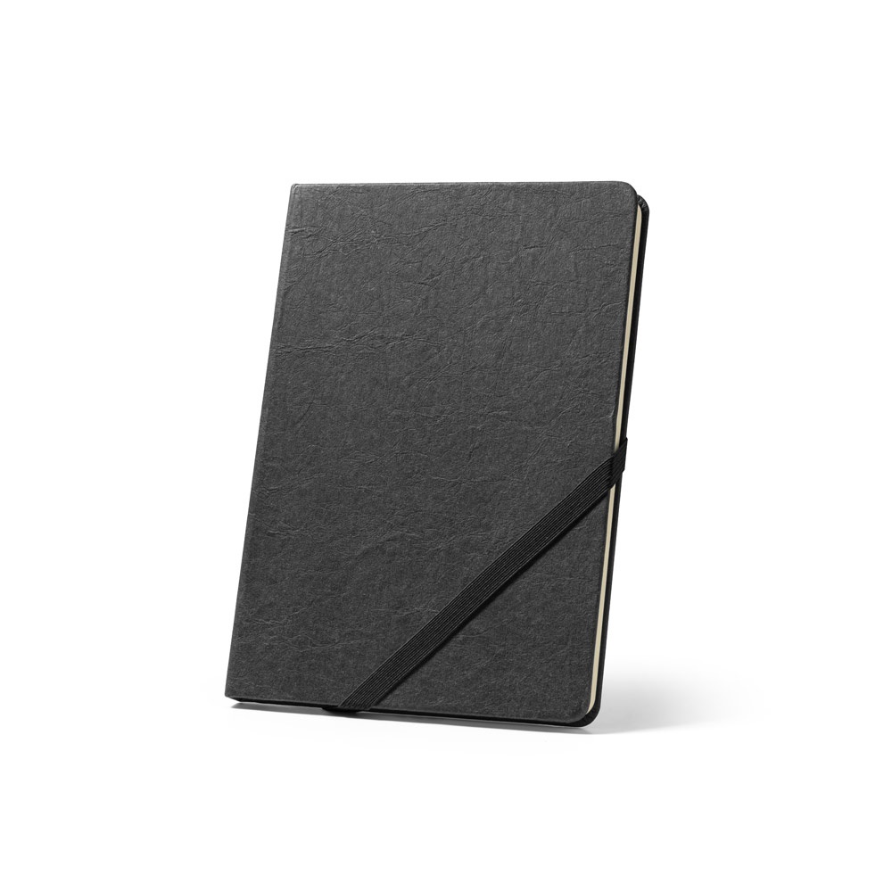 HUXLEY. A5 notebook with hard cover, made from water-resistant paper
