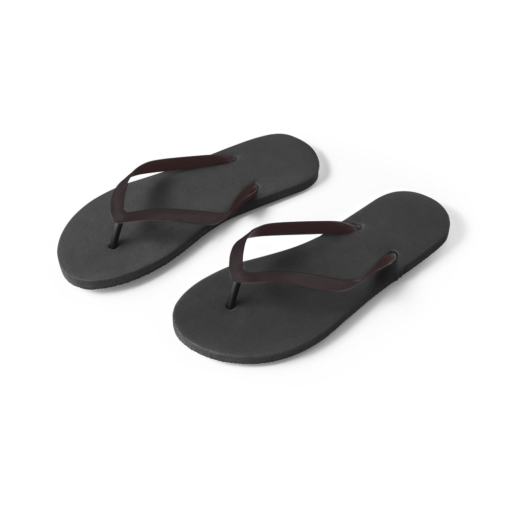 MAUPITI S / M. Comfortable slippers with PE sole and PVC strap