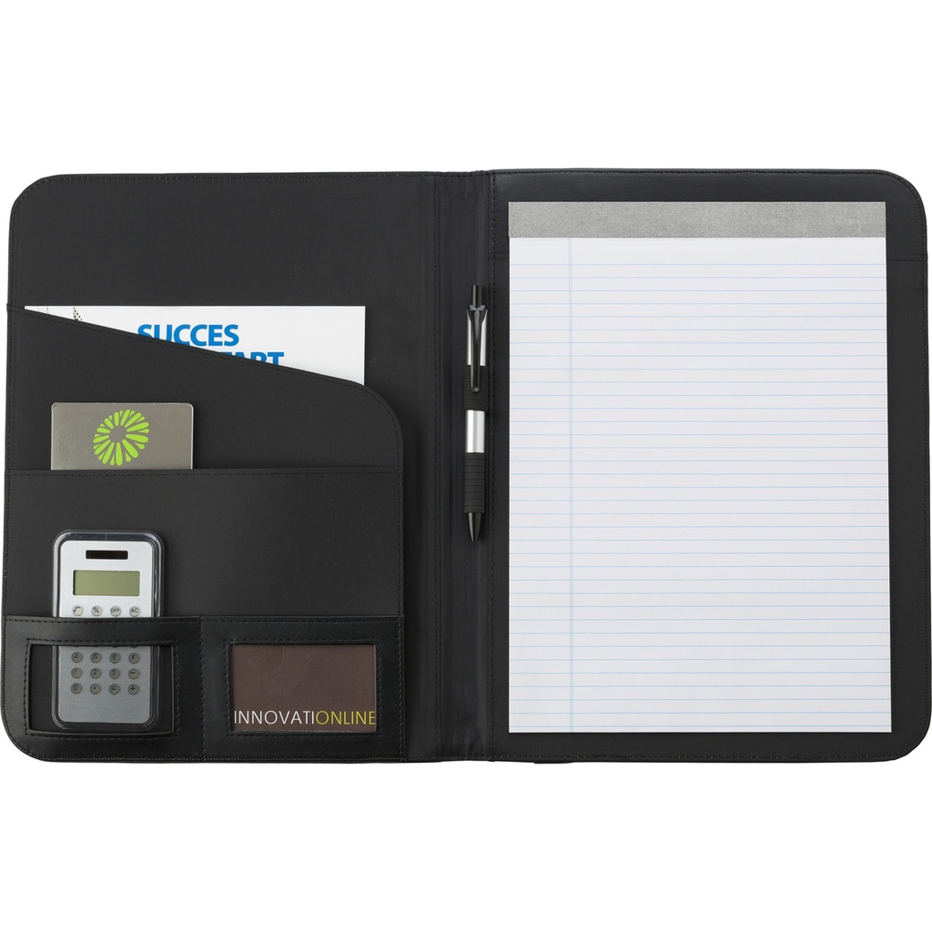 A4 PU padded portfolio