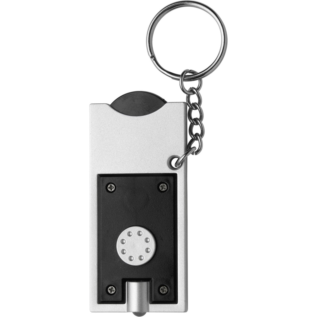 Trolley coin keyring