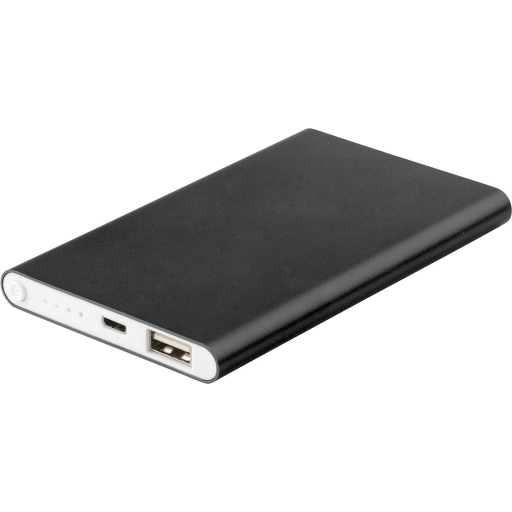 Aluminium power bank. (4000 mAh)