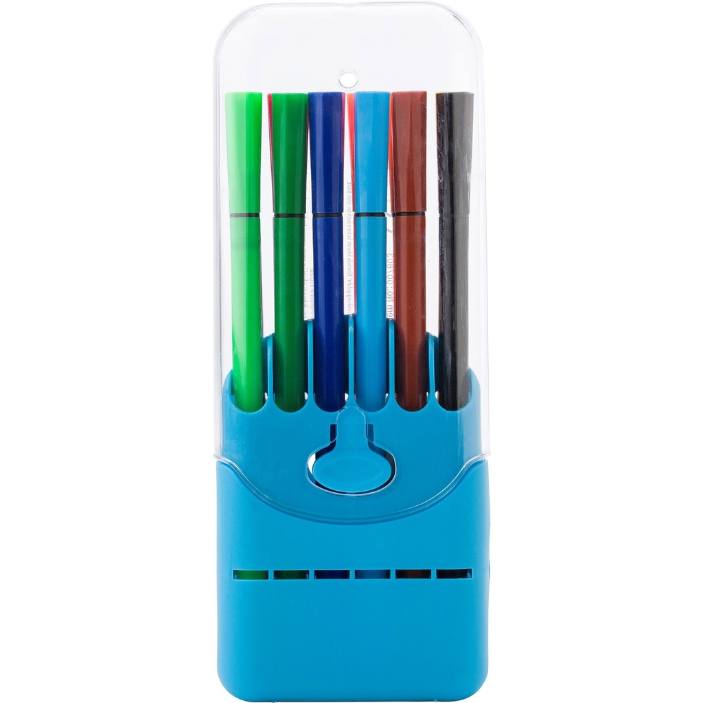 12 Water-based felt tip pens