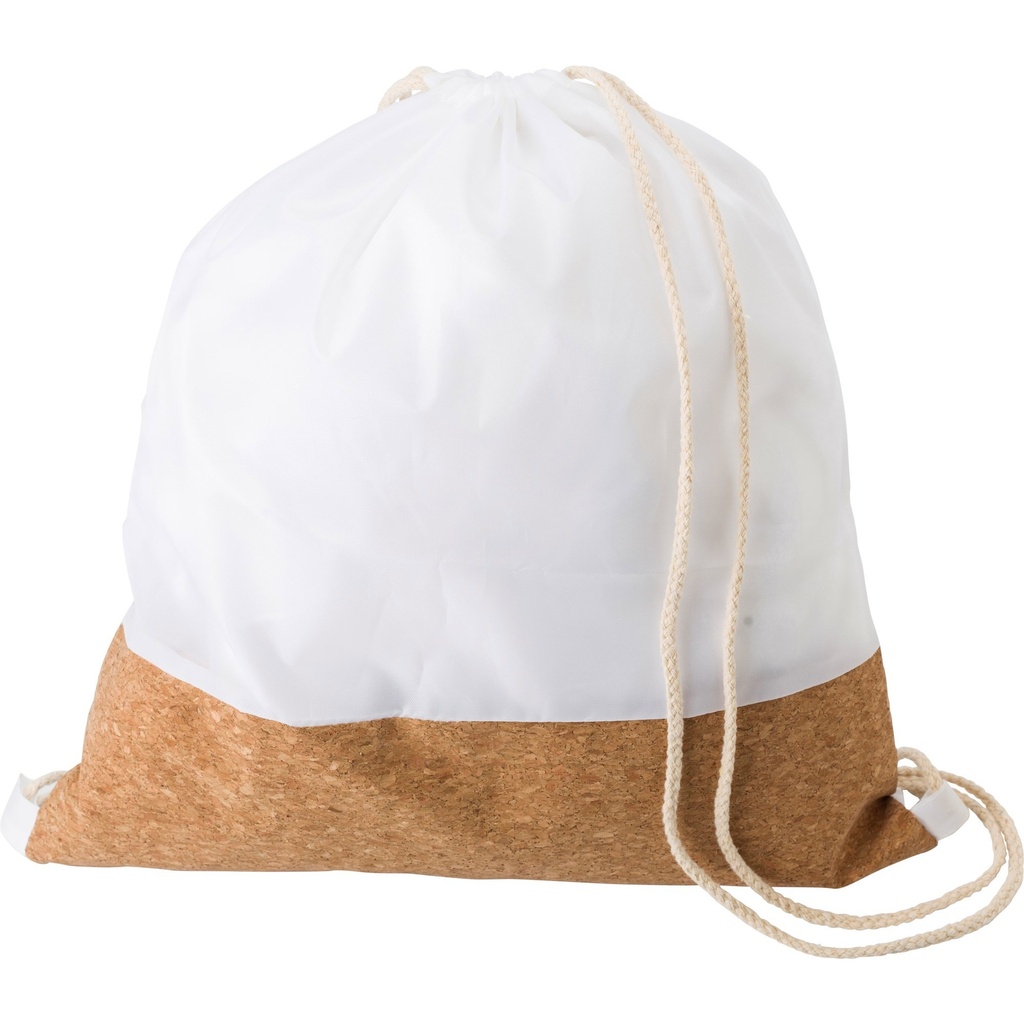 RPET and cork drawstring bag