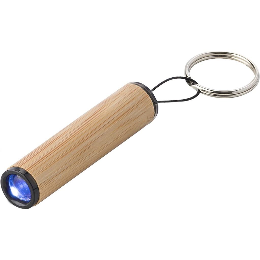 Bamboo mini torch keyring