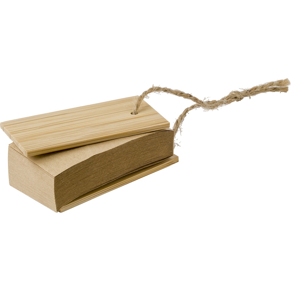 Kraft paper memo notes