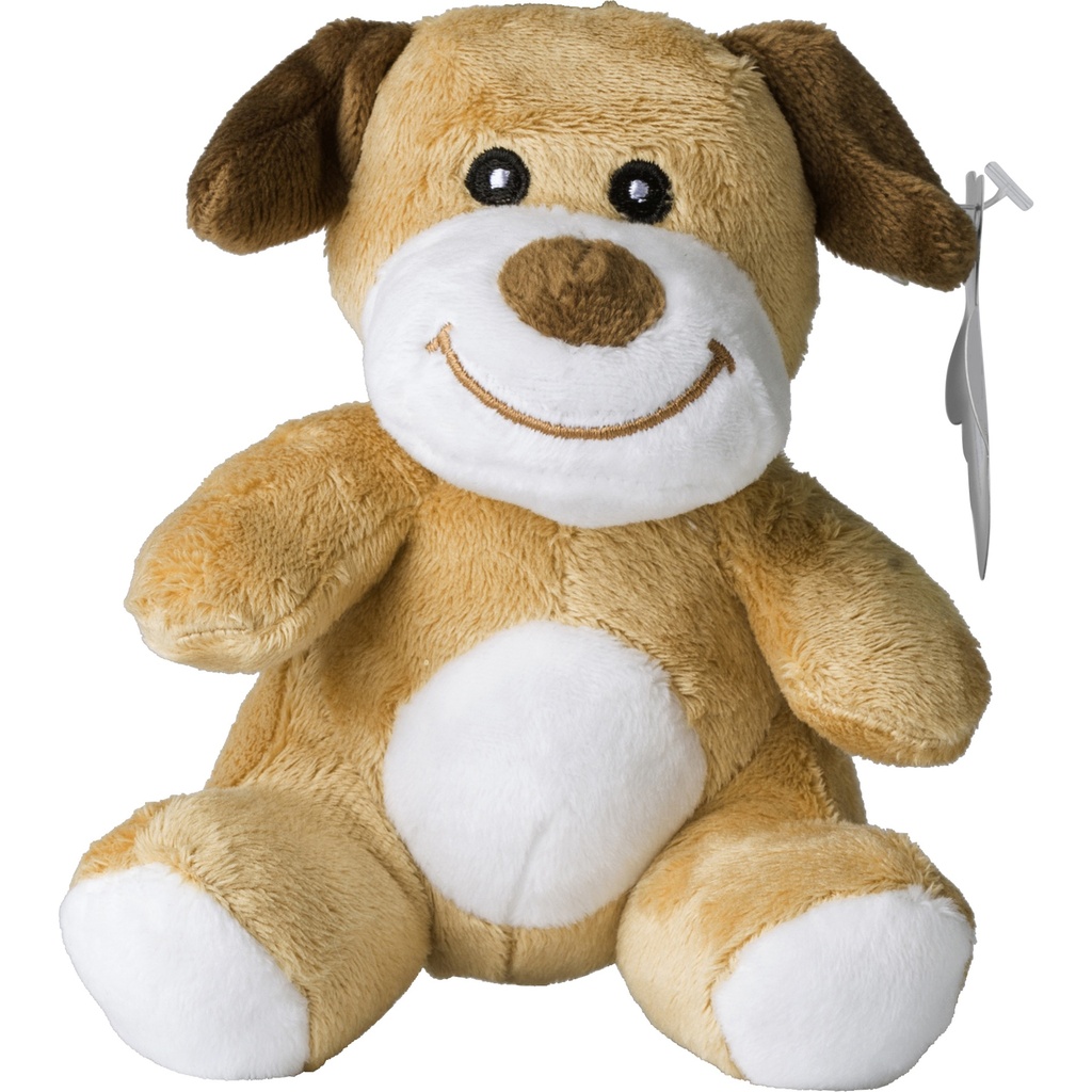Plush dog, suitable for direct digital print