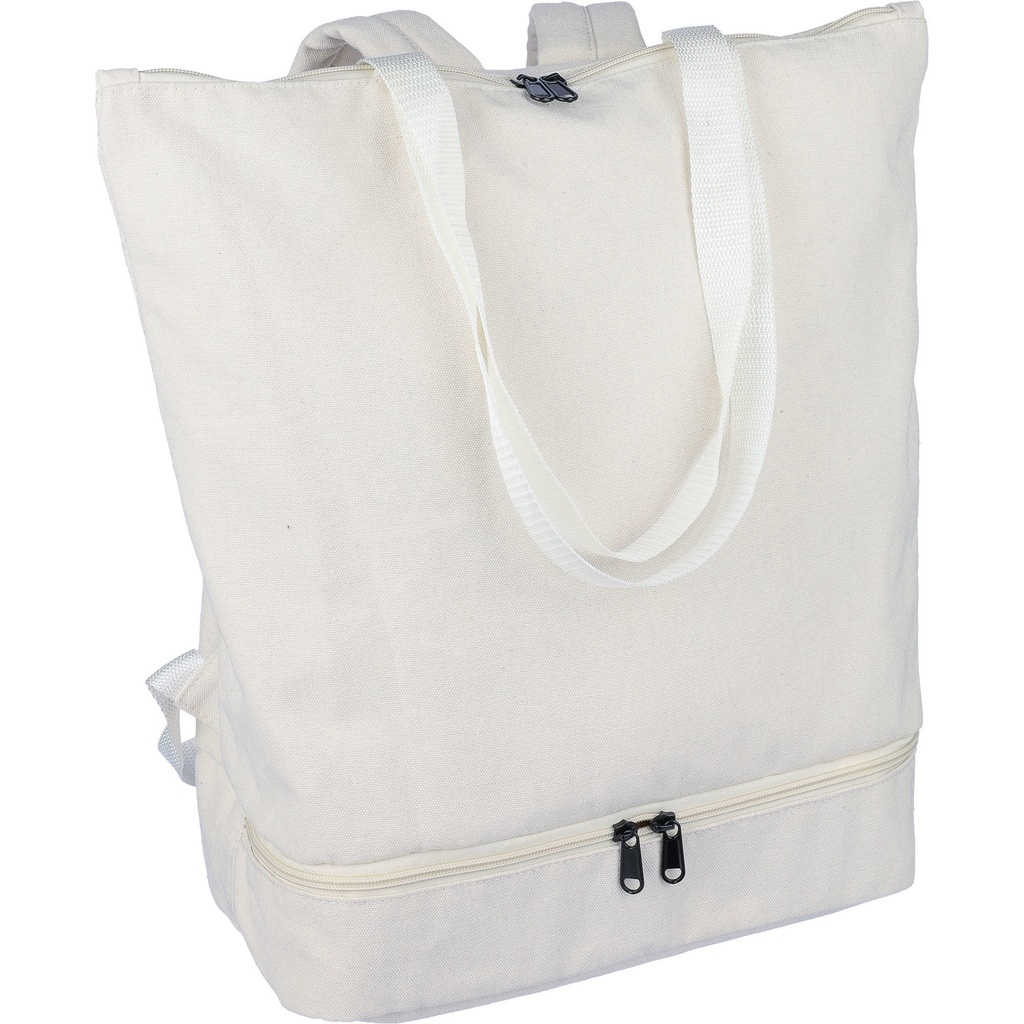 Recycled tote backpack (330gsm/9.73oz)