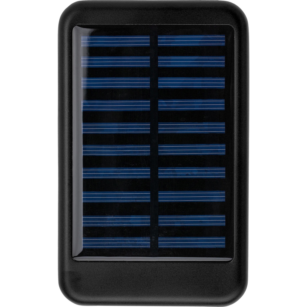 Aluminium solar power bank (4000 mAh)
