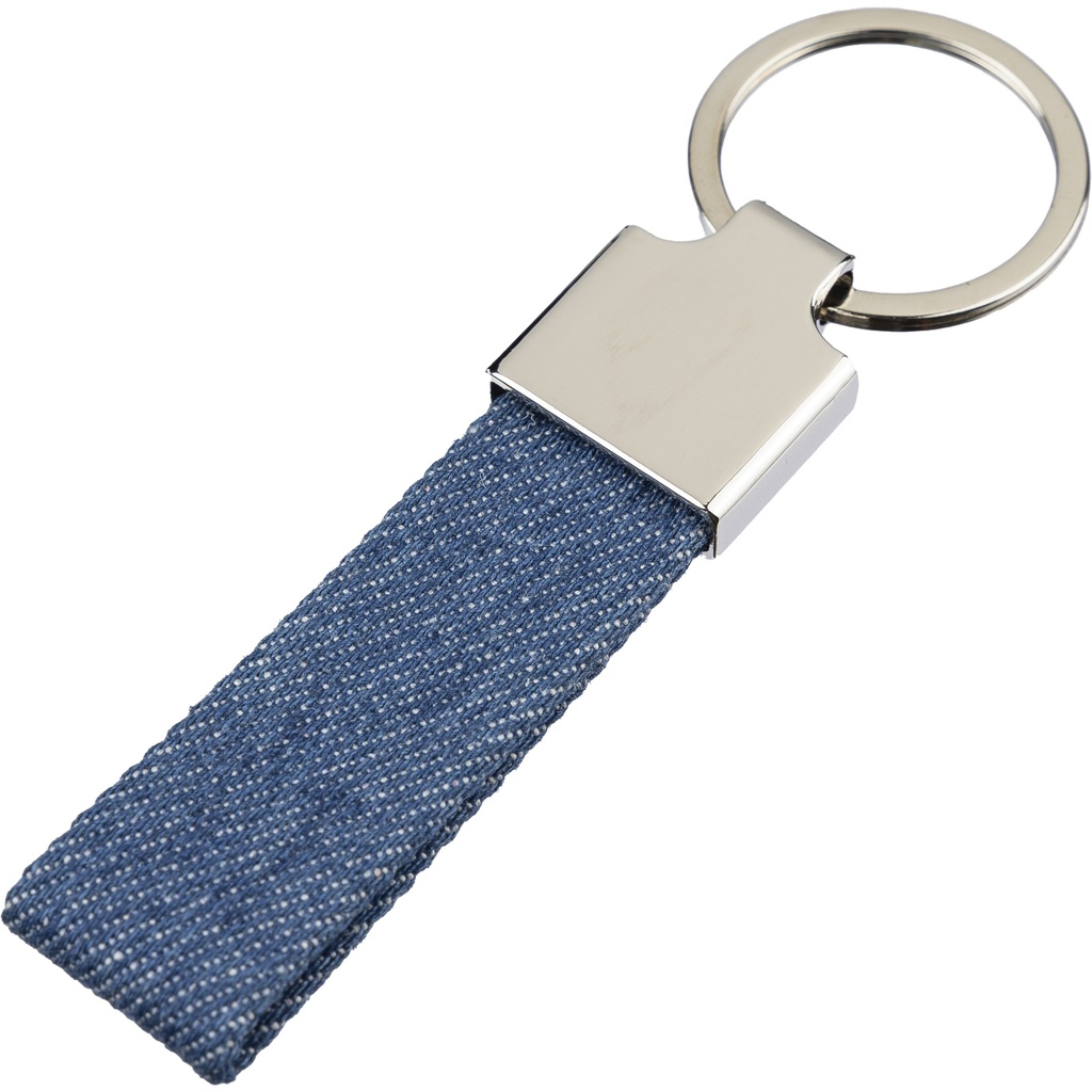 Denim keyring