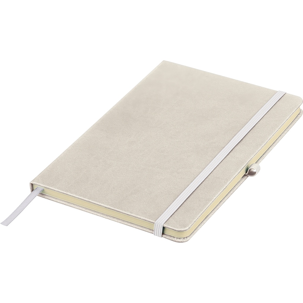 Recycled colour revealing notebook with pen loop (approx. A5)
