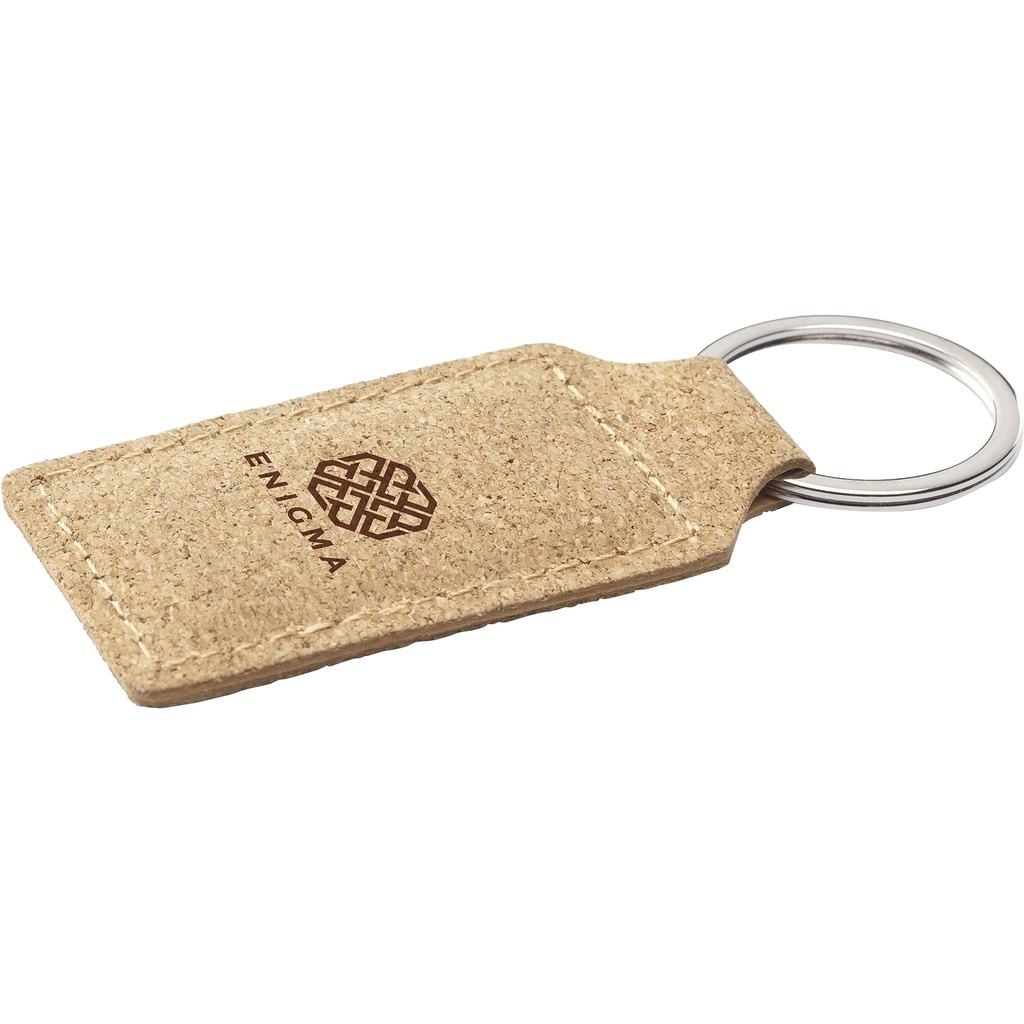 Cork keyring