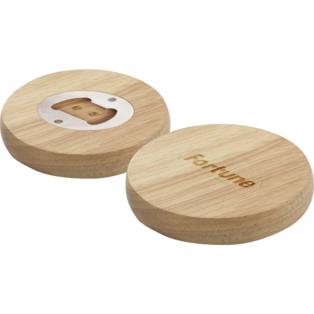 Beechwood bottle opener