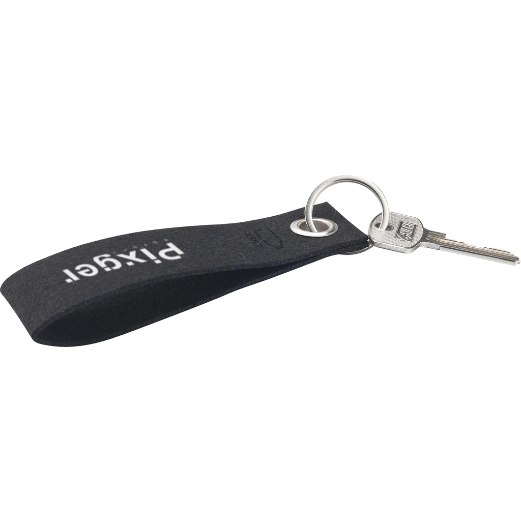 RPET felt keyring