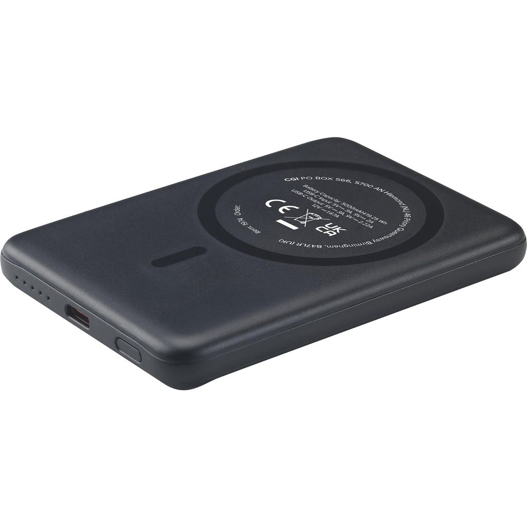 Recycled magnetic power bank (5,000mAh)