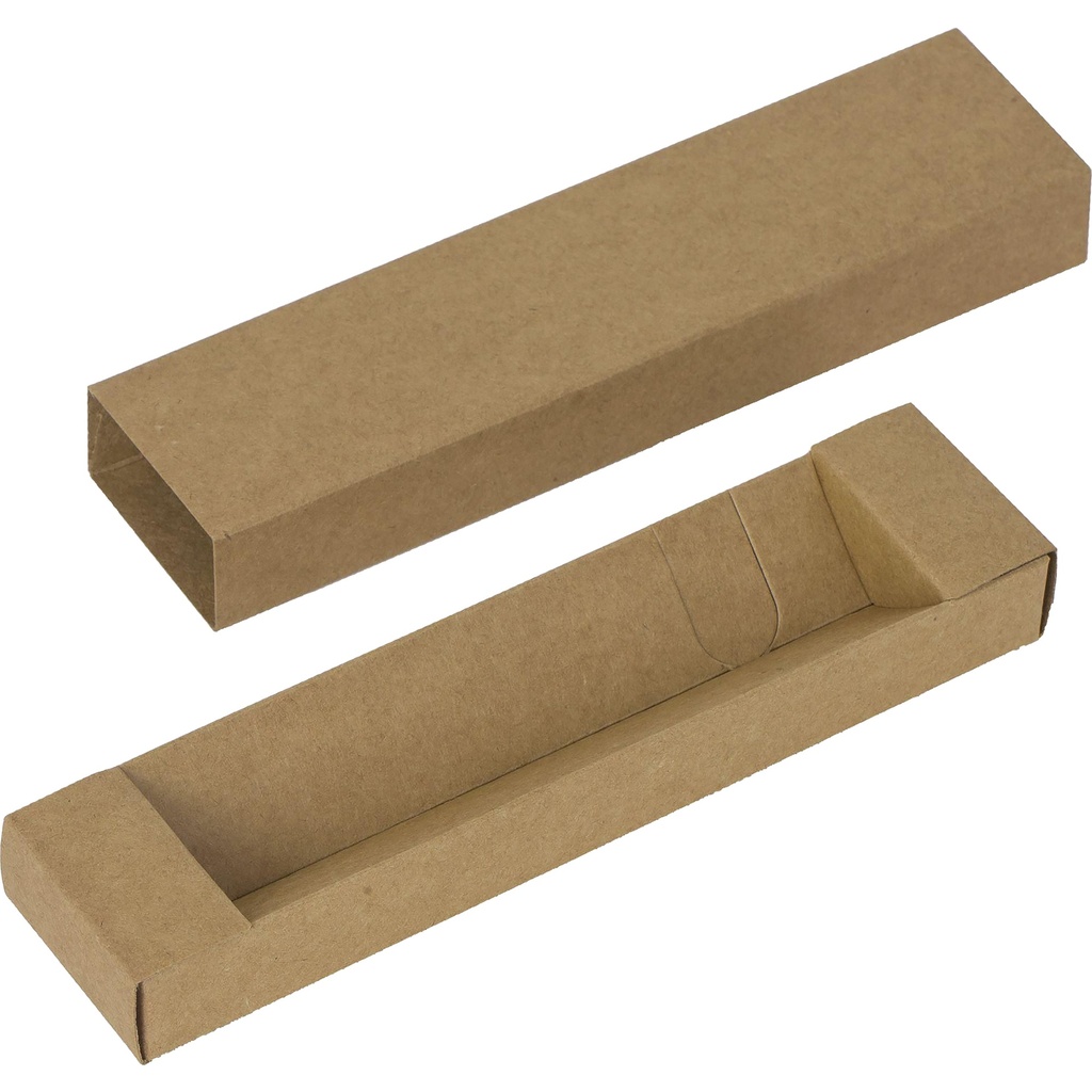 Kraft paper pen box