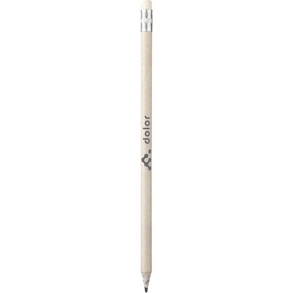 Recycled newspaper pencil