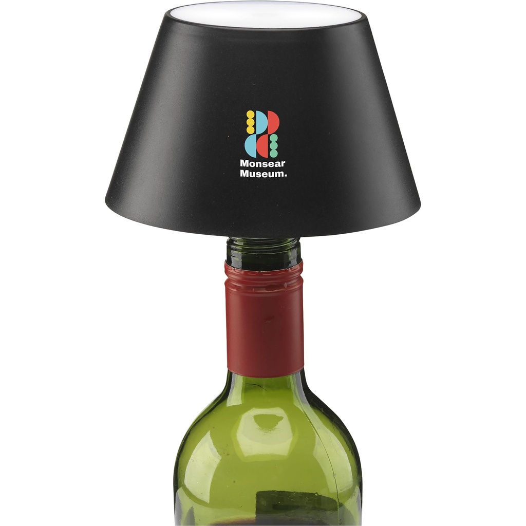 Wooosh recycled wine lamp