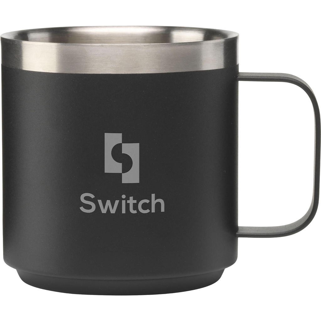 Recycled double walled stackable mug (300ml)