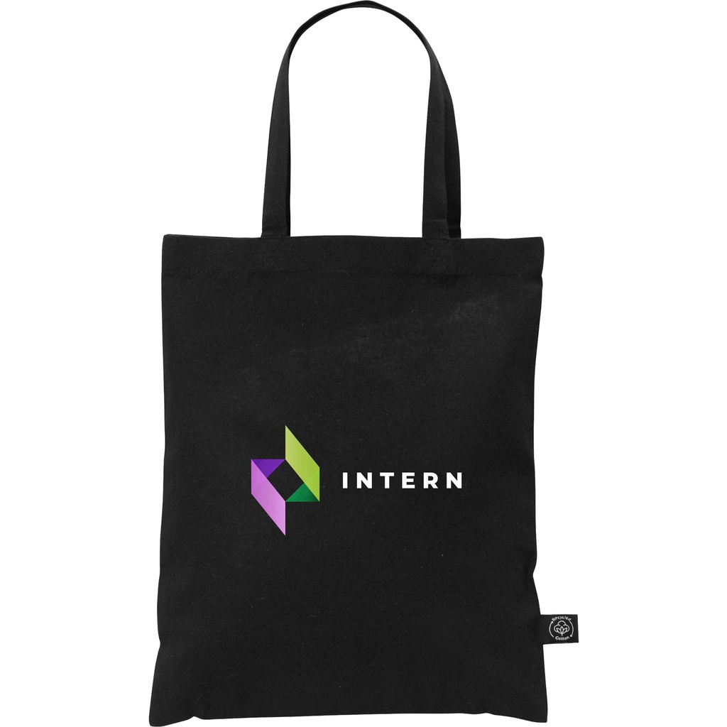 Small recycled cotton bag (140 gsm/4.12oz)
