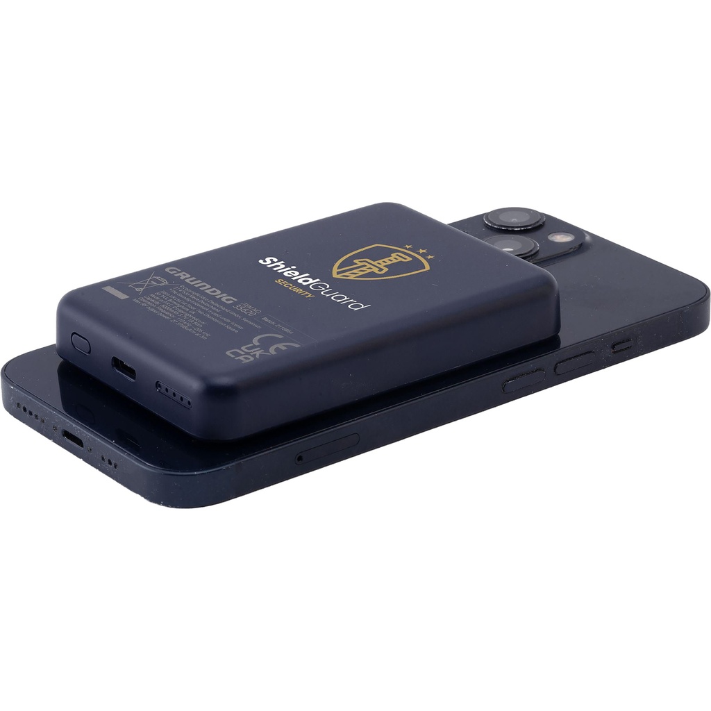 Grundig wireless magnetic power bank (5,000mah)