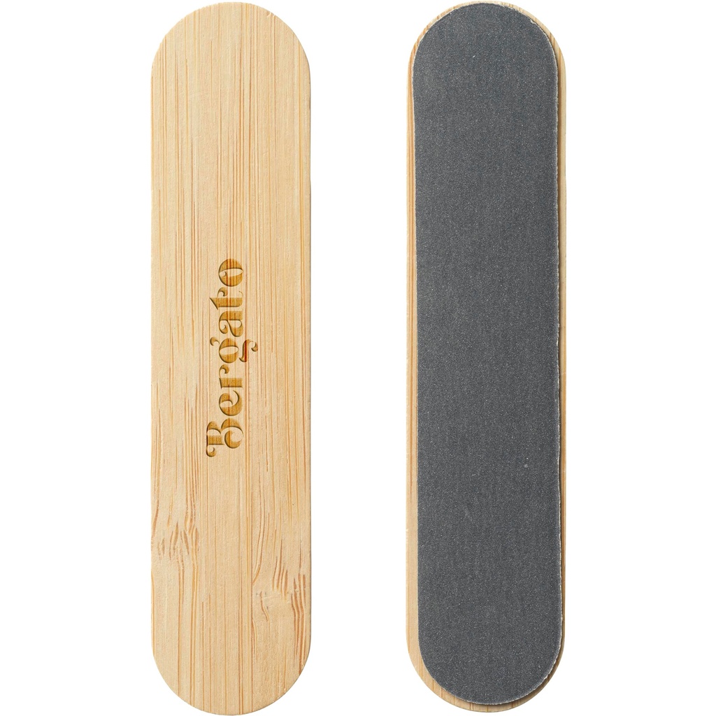 Bamboo nail file