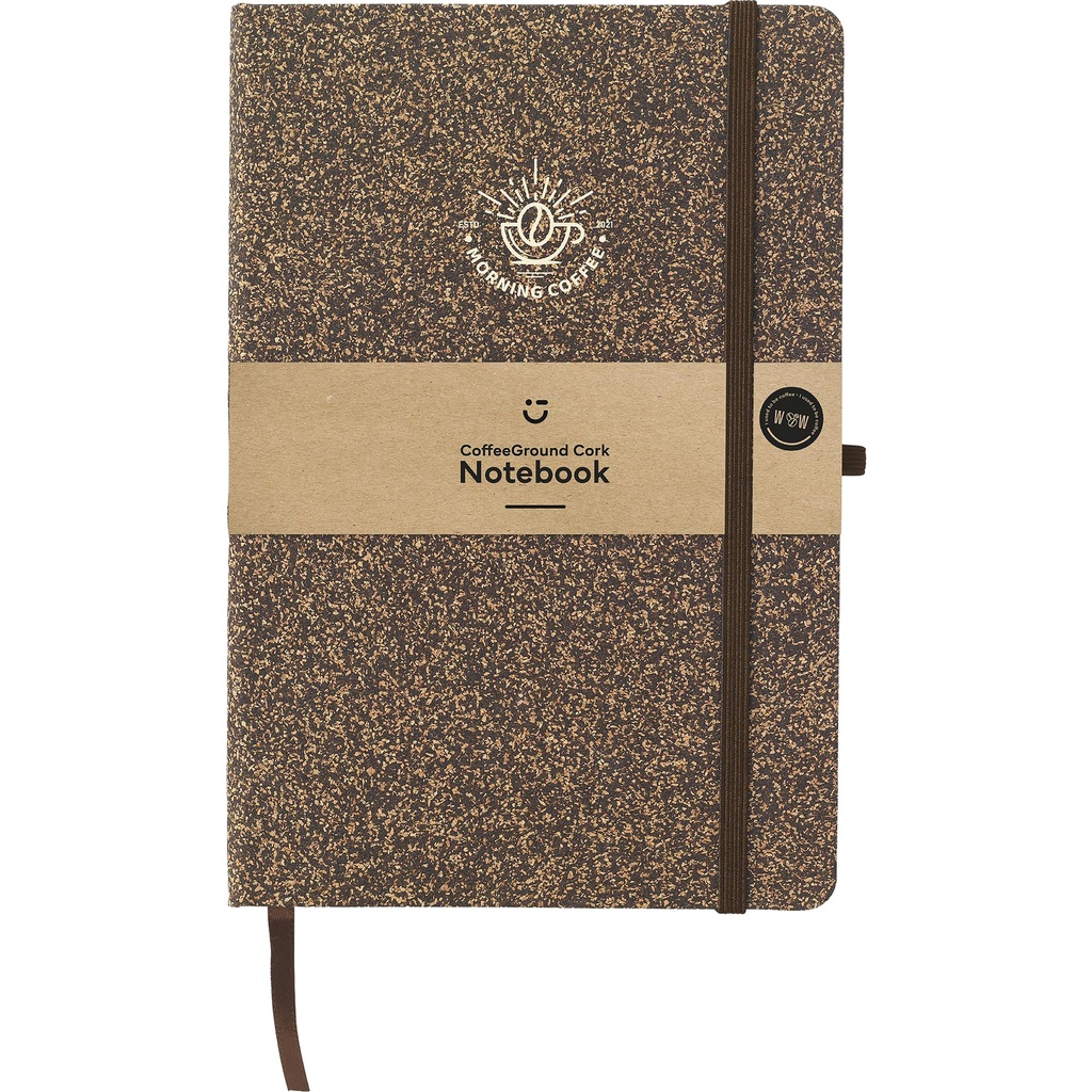 Coffee and cork notebook (approx A5)