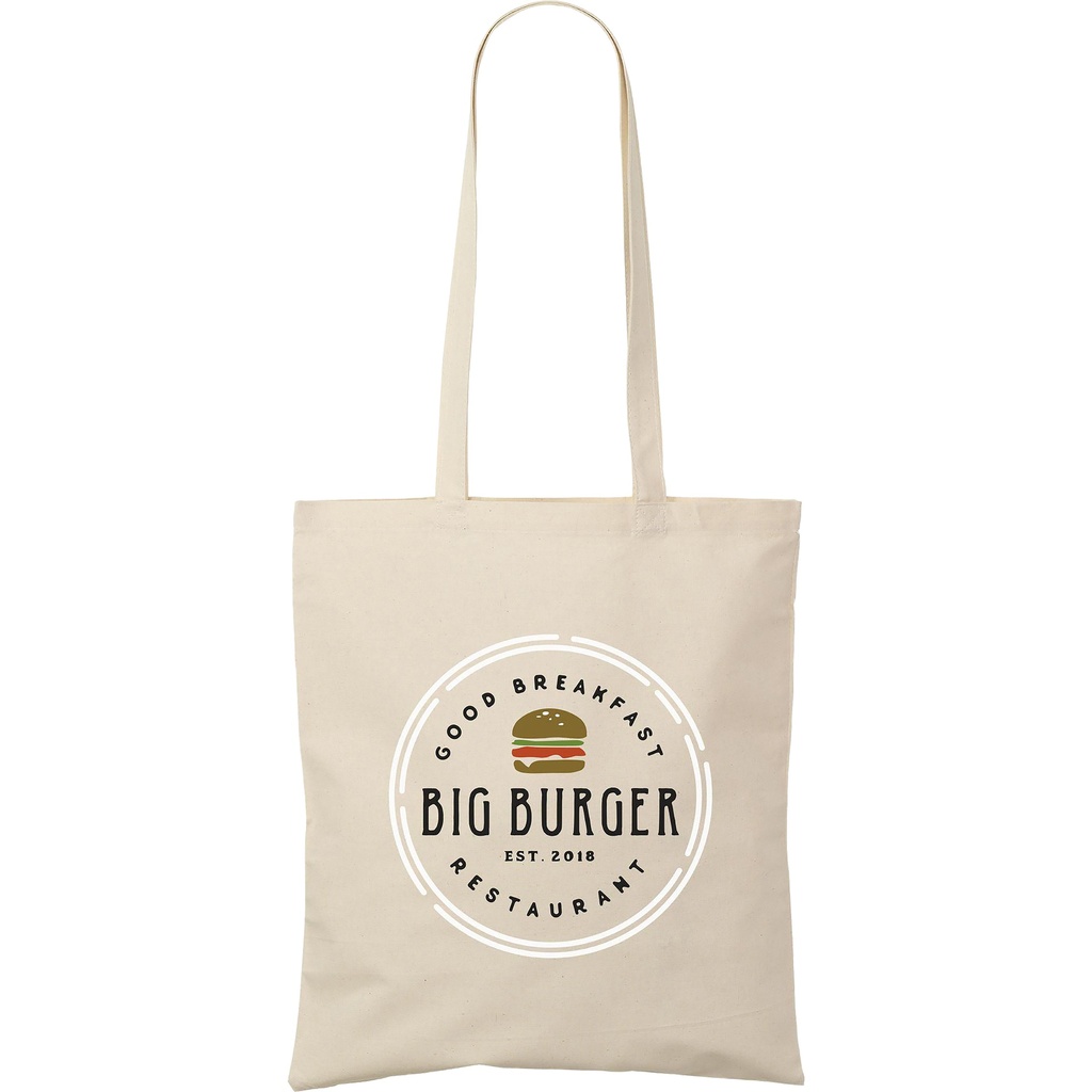 Long handle cotton shopper (180 gsm/5.3oz)