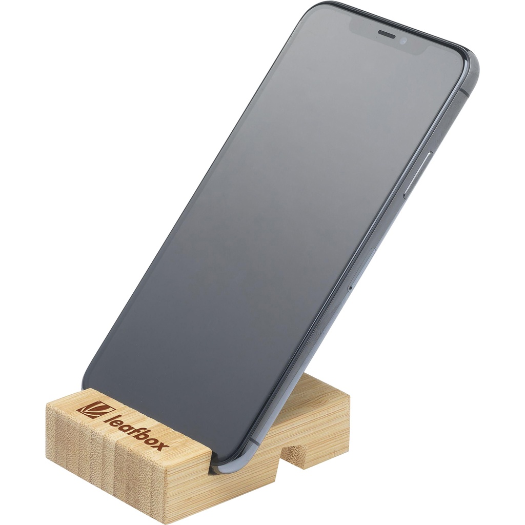 Bamboo phone stand