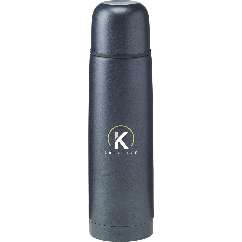 Recycled double walled steel flask (500ml)