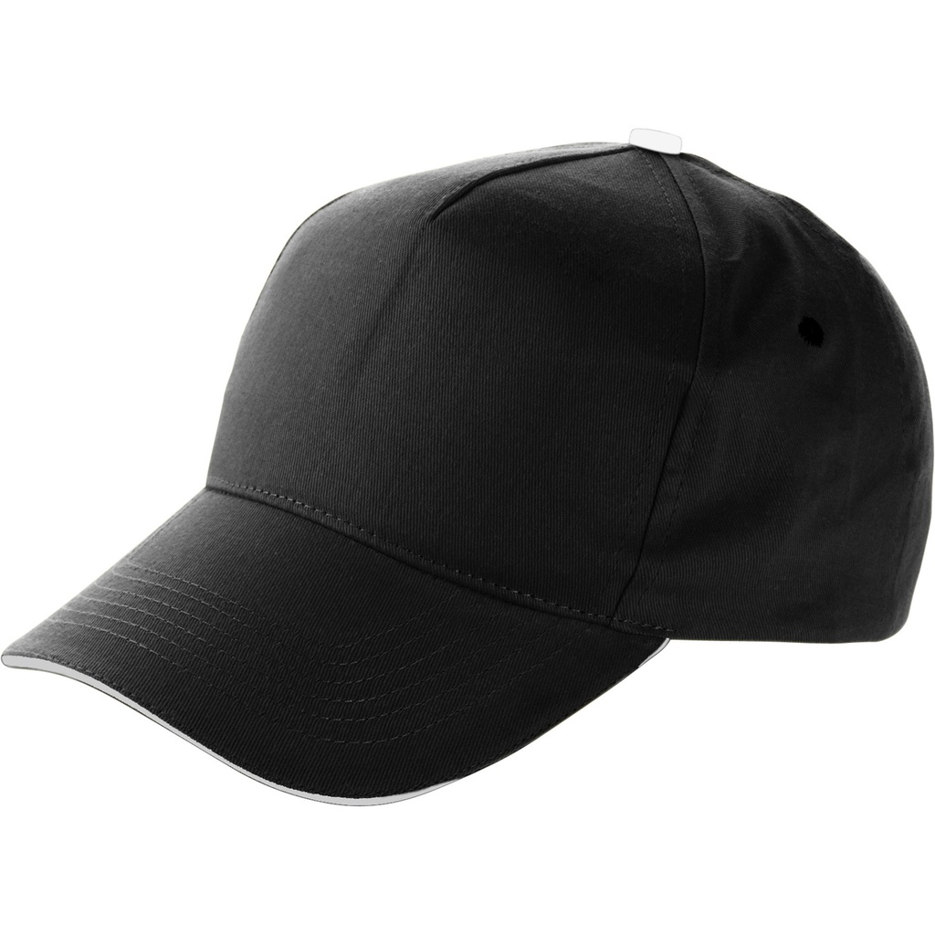 Cap with sandwich peak (embroidered)