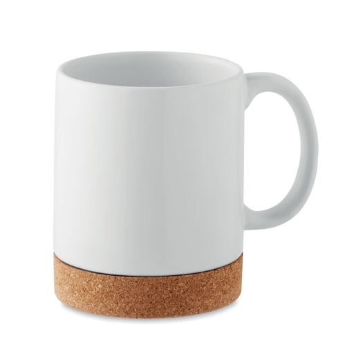 [MO2102-06] Sublimation Ceramic Cork Mug