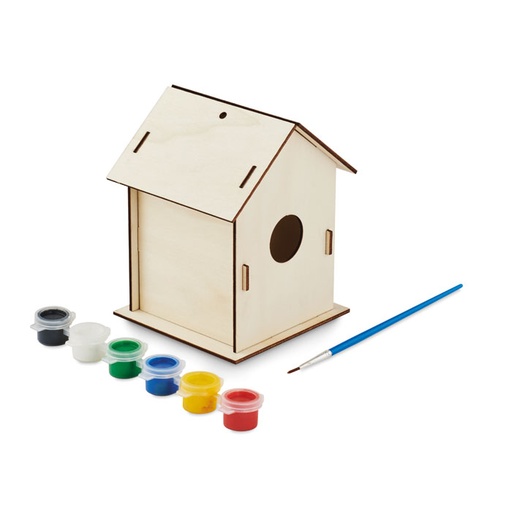 [MO2130-40] Diy Wooden Bird House Kit