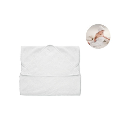 [MO2253-06] Cotton Hooded Baby Towel