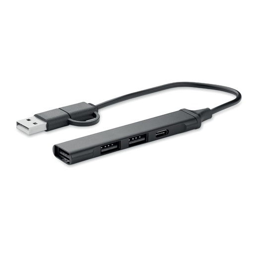 [MO2294-03] Usb 4 Port Hub 19 Cm