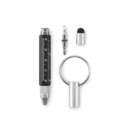 Key Ring With Twist Action Pen