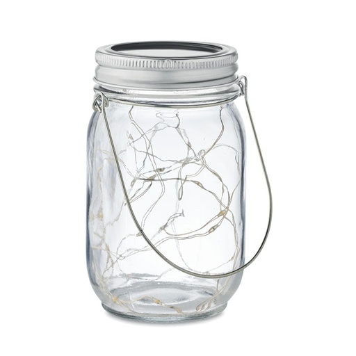 [MO6341-22] Solar Mason Jar Outdoor Lamp