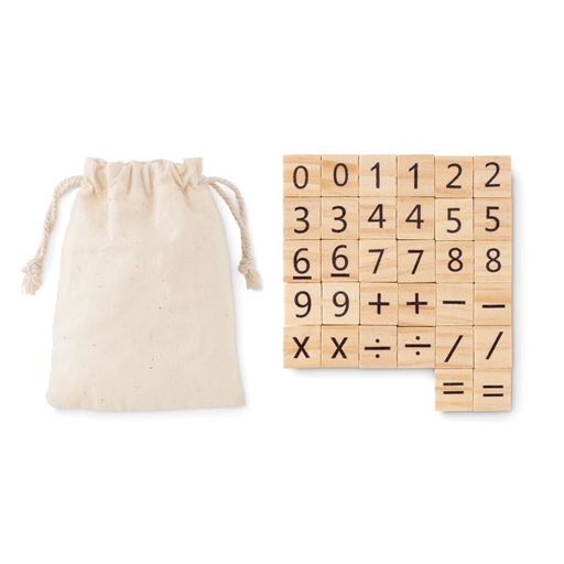 [MO6398-13] Wood Educational Counting Game