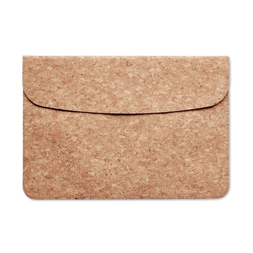 [MO6448-13] Cork Laptop Bag Magnetic Flap