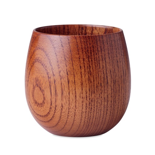 [MO6553-40] Oak Wooden Mug 250 Ml