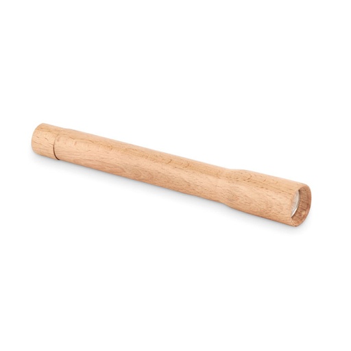 [MO6695-40] Wooden Torch With Cob Light