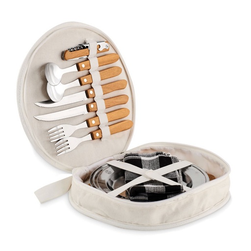 [MO6893-13] Picnic 2 Person Set In Pouch