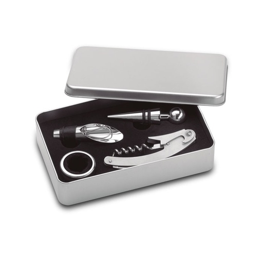 [MO7843-16] Wine Set In Tin Box