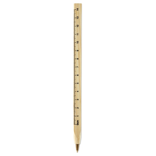 [MO8200-40] Wooden Ruler Pen