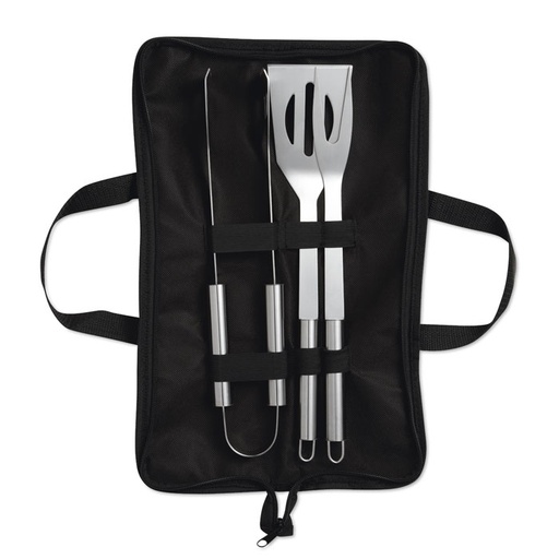 [MO8290-03] 3 Barbecue Tools In Pouch