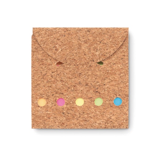 [MO9858-13] Cork Sticky Note Memo Pad